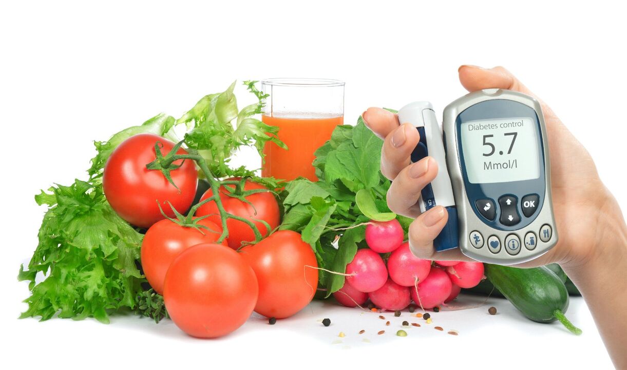 蔬菜含有纤维和慢碳水化合物，可以降低血糖风险