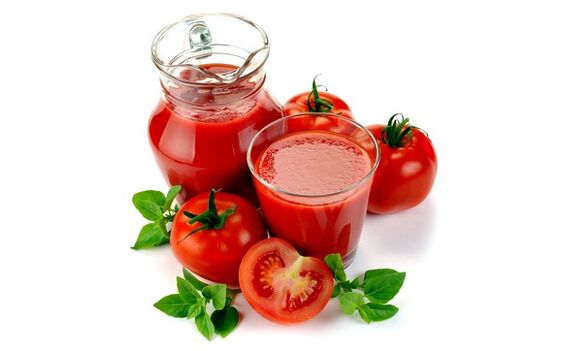 日本饮食的番茄汁
